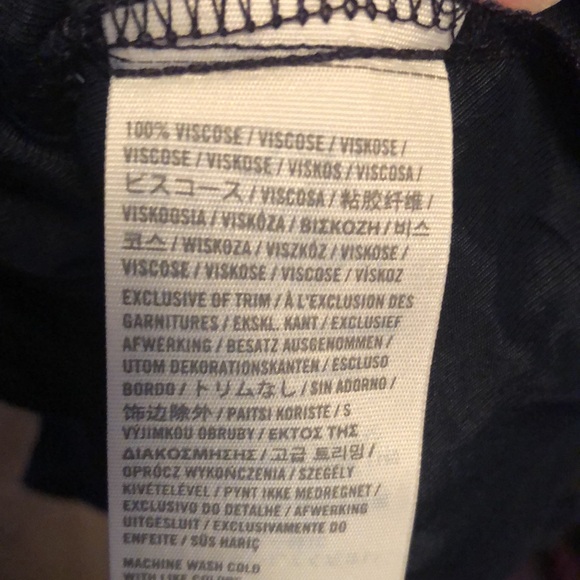 NWT Hollister Blue Blouse Size Small - Picture 10 of 13